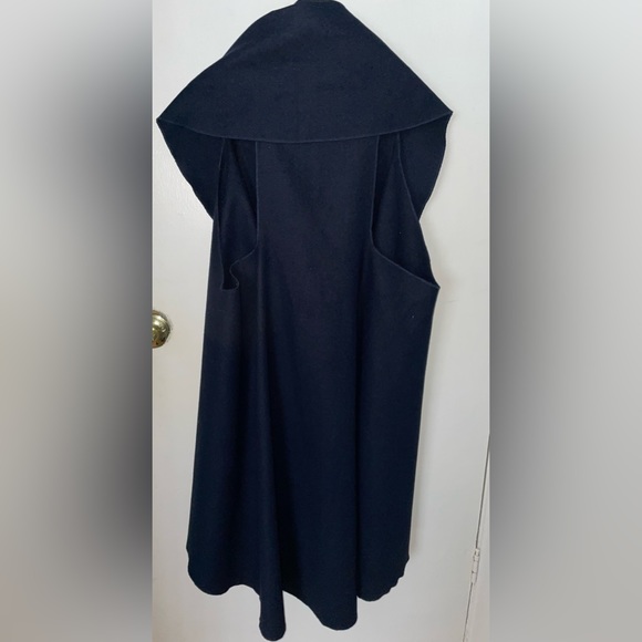 Gilbert Navy Blue Shawl Vest (One Size) - Picture 2 of 4